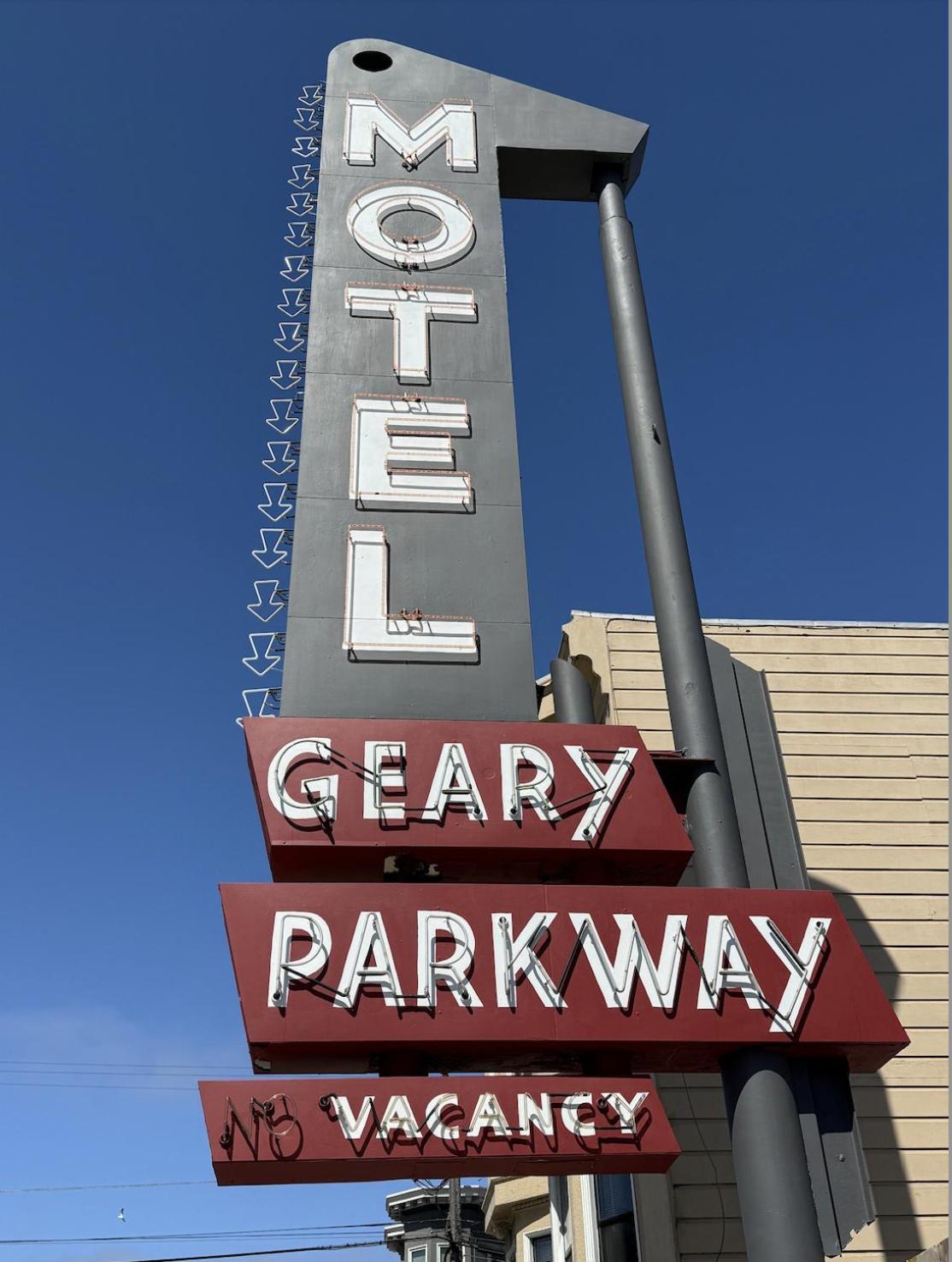 Geary Parkway Motel San Francisco Eksteriør bilde