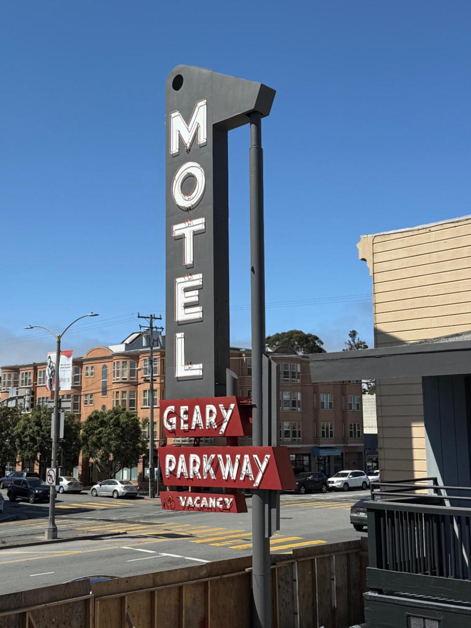 Geary Parkway Motel San Francisco Eksteriør bilde